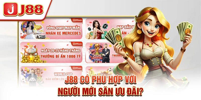 J88 có phù hợp với người mới săn ưu đãi?