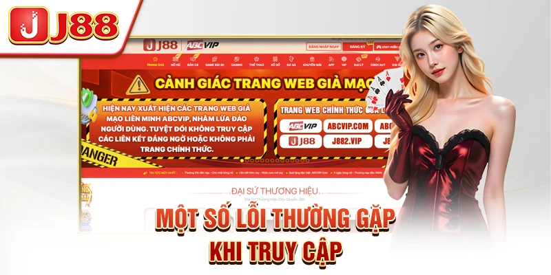 Một Số Lỗi Thường Gặp Khi Truy Cập